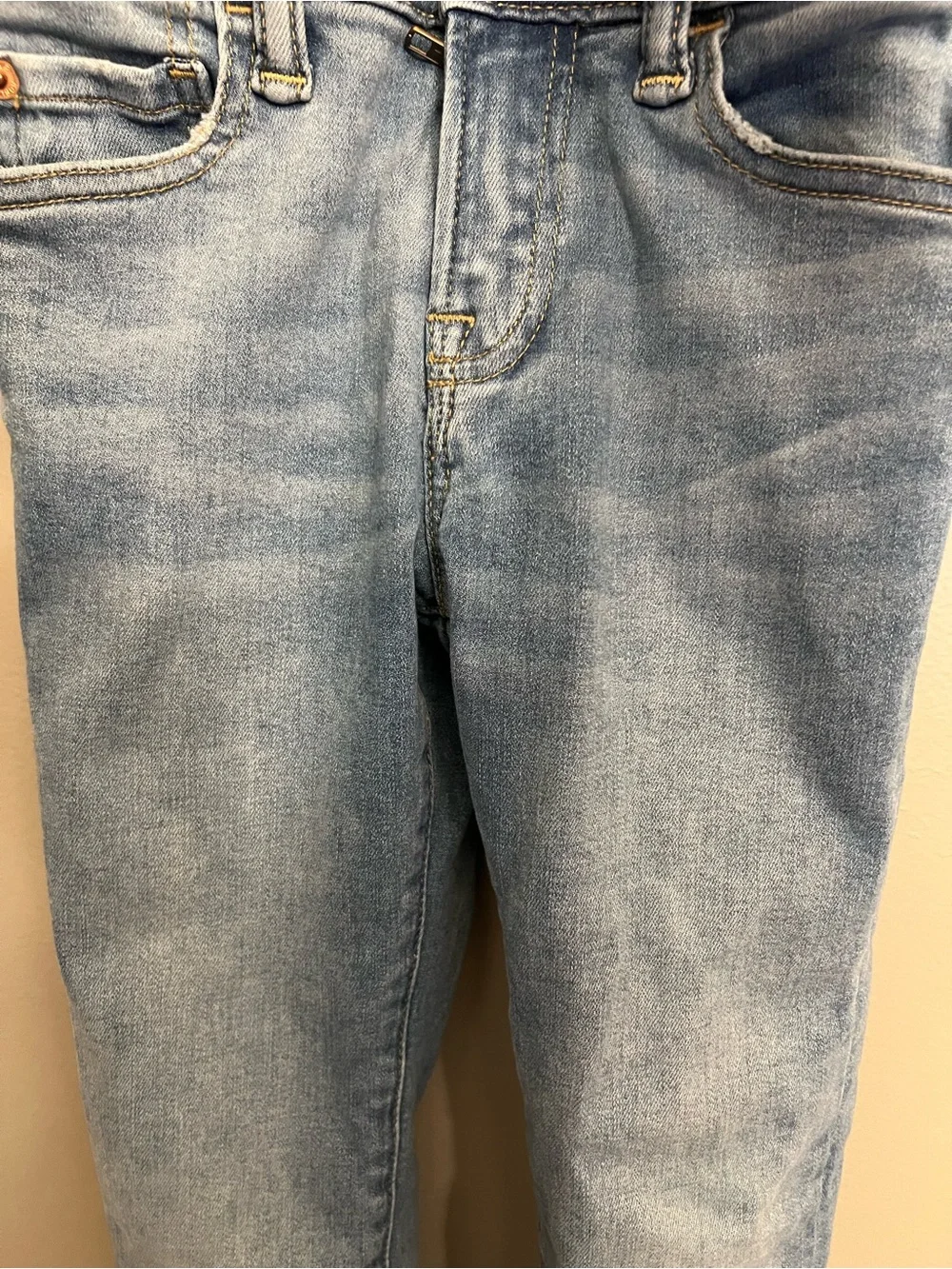 Kids fleece lined gap jeans